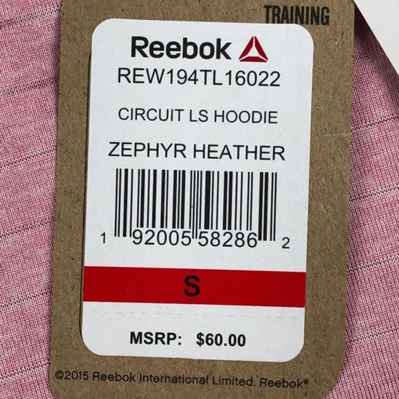 Reebok Womens Training Circuit Long Sleeve Hoodie - Picture 8 of 9